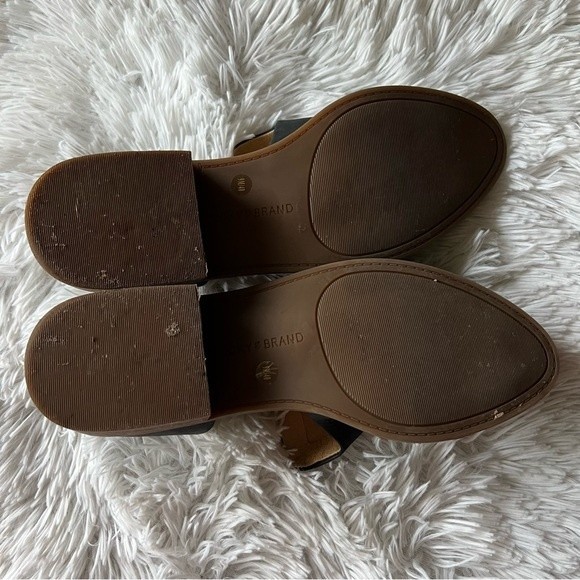 Lucky Brand Black Gennifa Loafer Flats - 9 - Picture 2 of 8